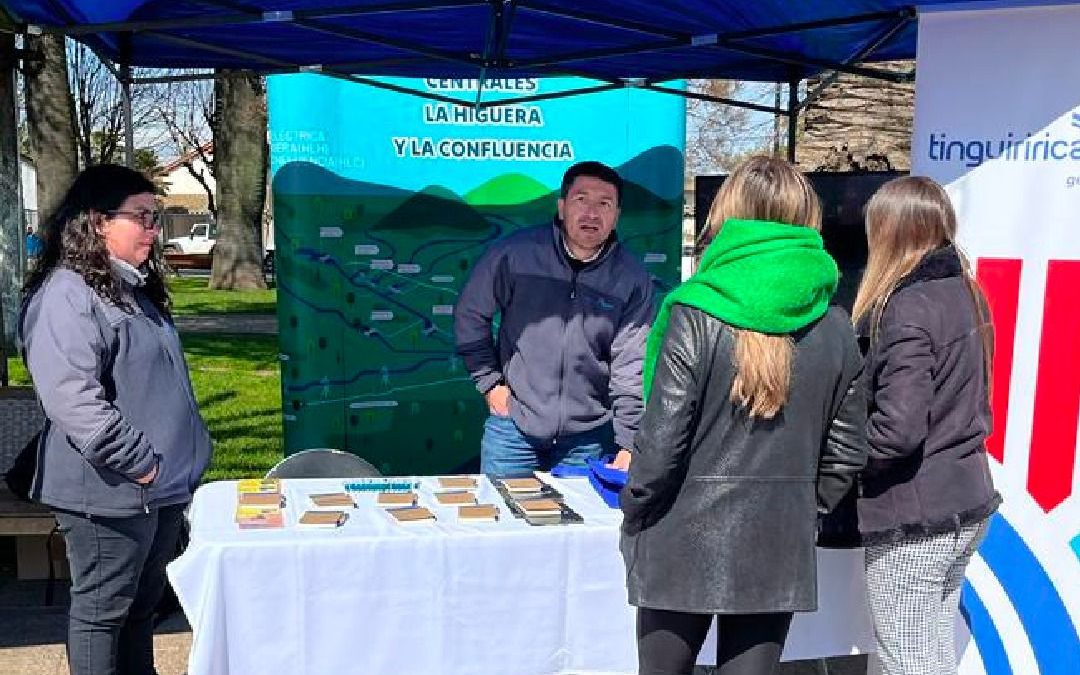 Amplio interés por conocer el trabajo de Tinguiririca Energía  en la Feria Energética 2023